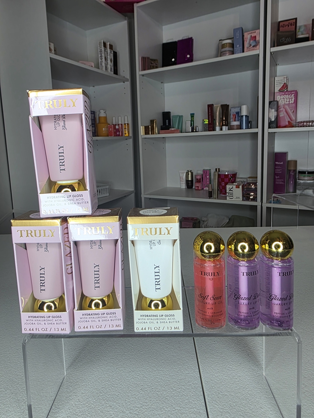 Truly Beauty Lip Care Bundle – 7 Lip Oils & Glosses